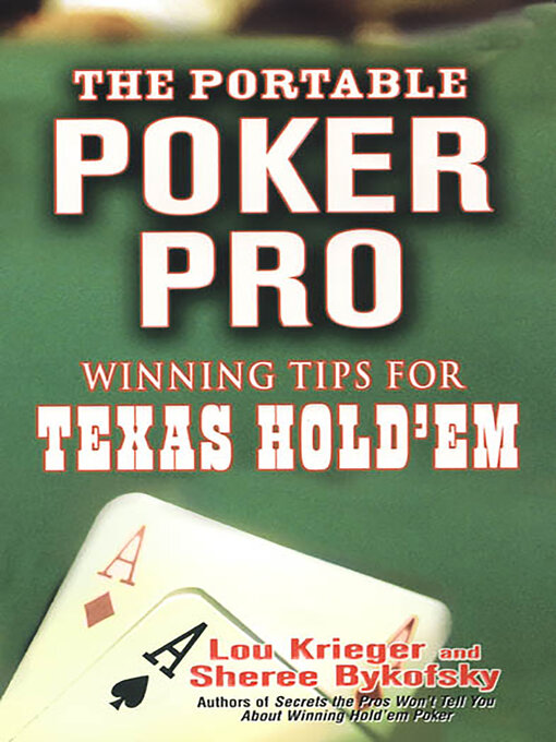 Title details for The Portable Poker Pro by Sheree Bykofsky - Wait list